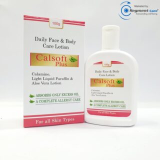 Calamine, light liquid paraffin and aloe vera lotion